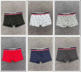Lacoste All Over Croc Logo Men Boxer Briefs-6671  