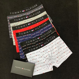 Tommy Hilfiger All-Over Small Flag Logo Boxer Briefs-6686  