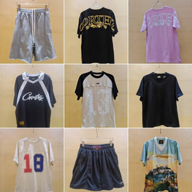 Corteiz No. 18 Mesh Rugby Short-Sleeve T-Shirt + Shorts-6737  