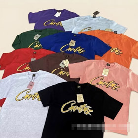 Corteiz Classic Logo Print Short-Sleeve Crewneck T-Shirt-6738  
